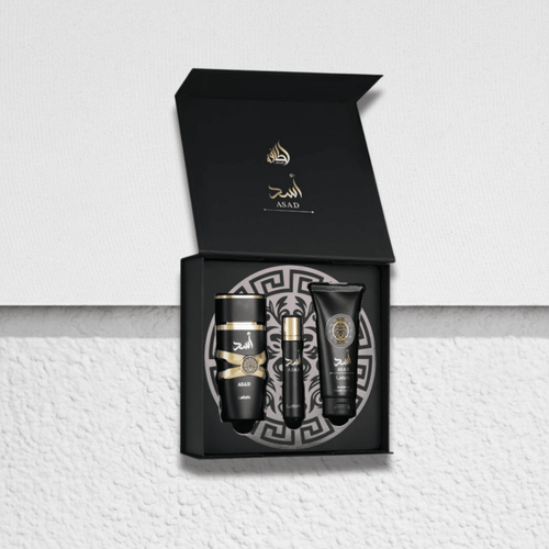 Lattafa Asad 3 pcs Gift Set - Ezenzia