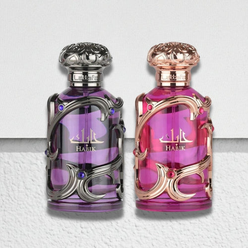 Lattafa Habik Women & Habik Men Bundle Gift Set 100ml - Ezenzia