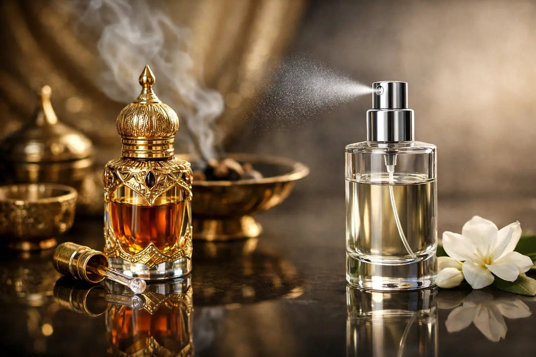Arabian Perfume Oil vs Spray: Which Wins? - Ezenzia