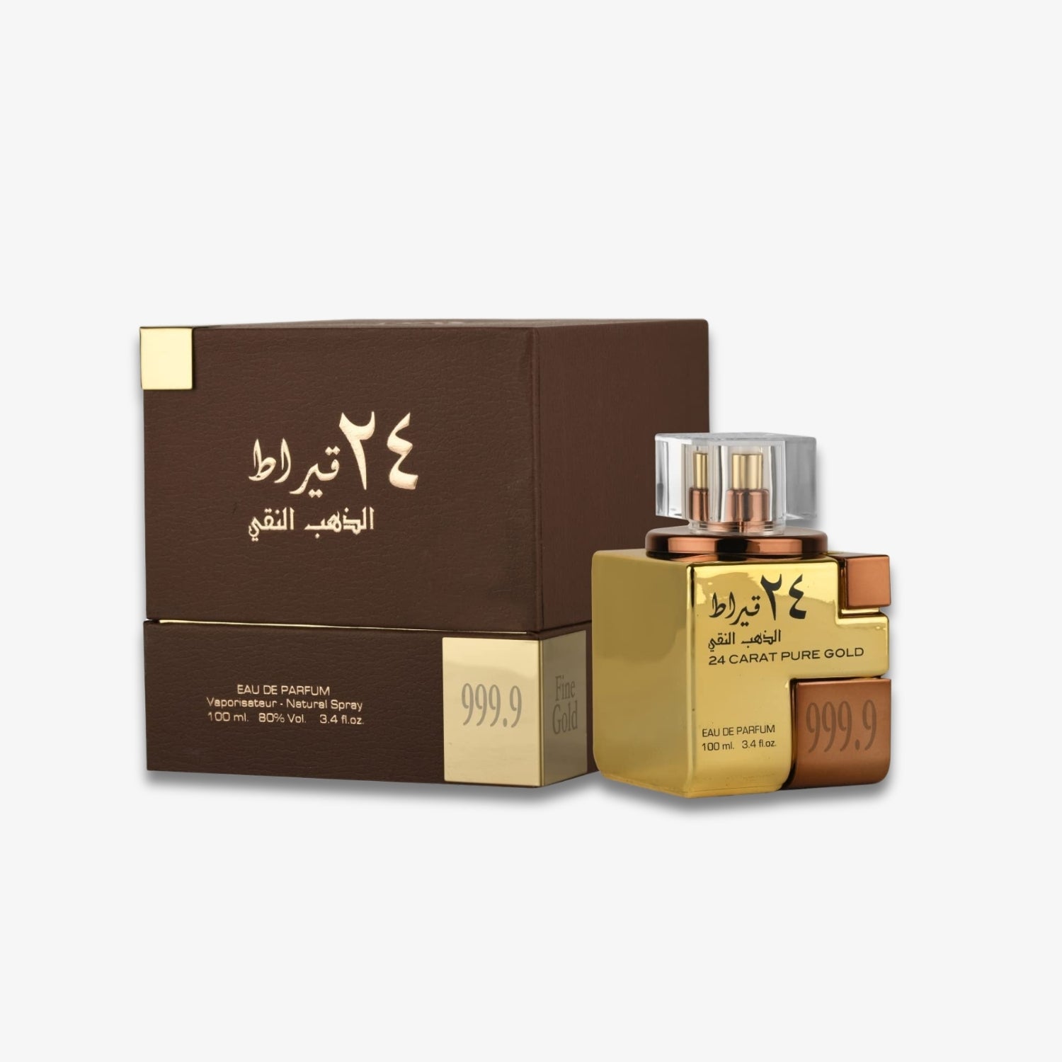 24 Carat Pure Gold Eau de Parfum 100Ml 3.4Oz (Unisex) by Lattafa