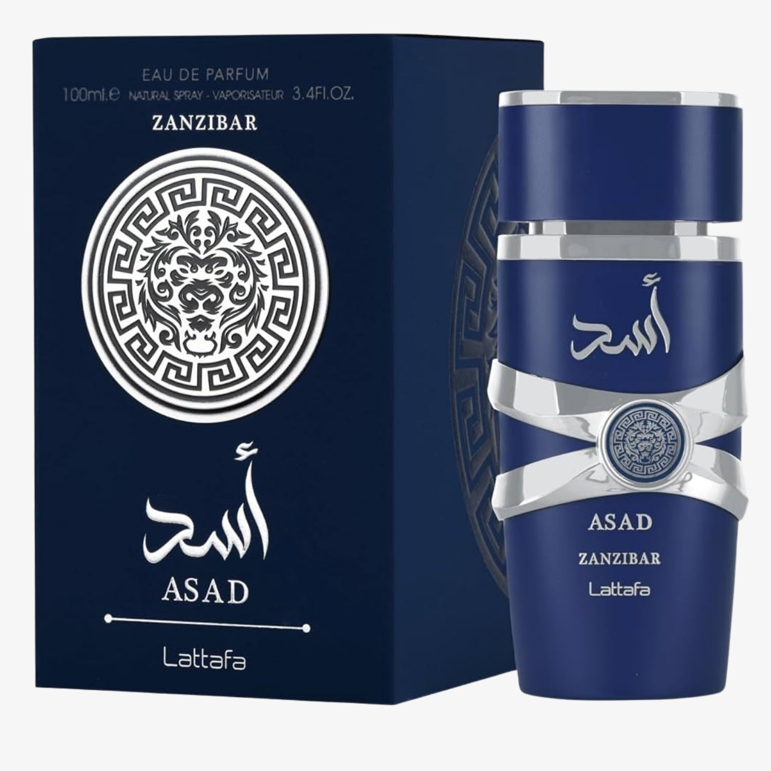 Asad Zanzibar  EDP 100Ml 3.4Oz for Men by Lattafa
