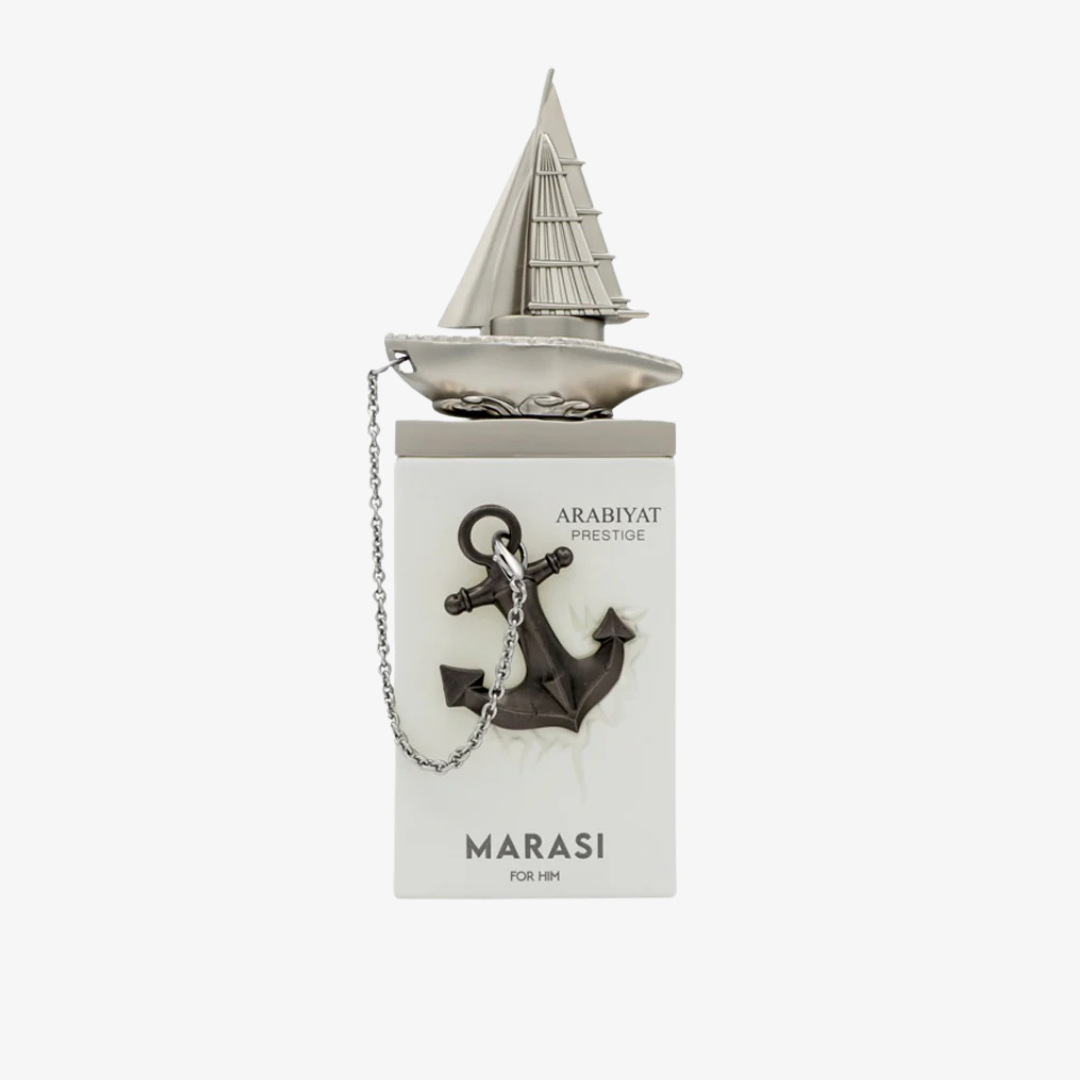 Marasi perfume bottle for Him with anchor design -Ezenzia