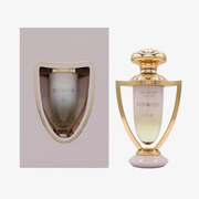 Arabiyat Prestige Perfume bottle with gold cap and Extradose Femme - Ezenzia
