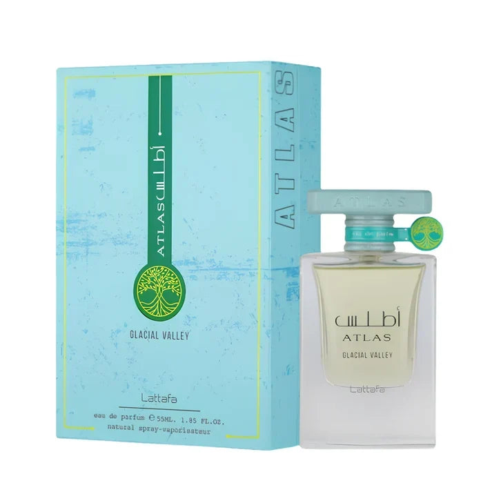 Lattafa Atlas Glacial Valley Eau de Parfum 55ml unisex