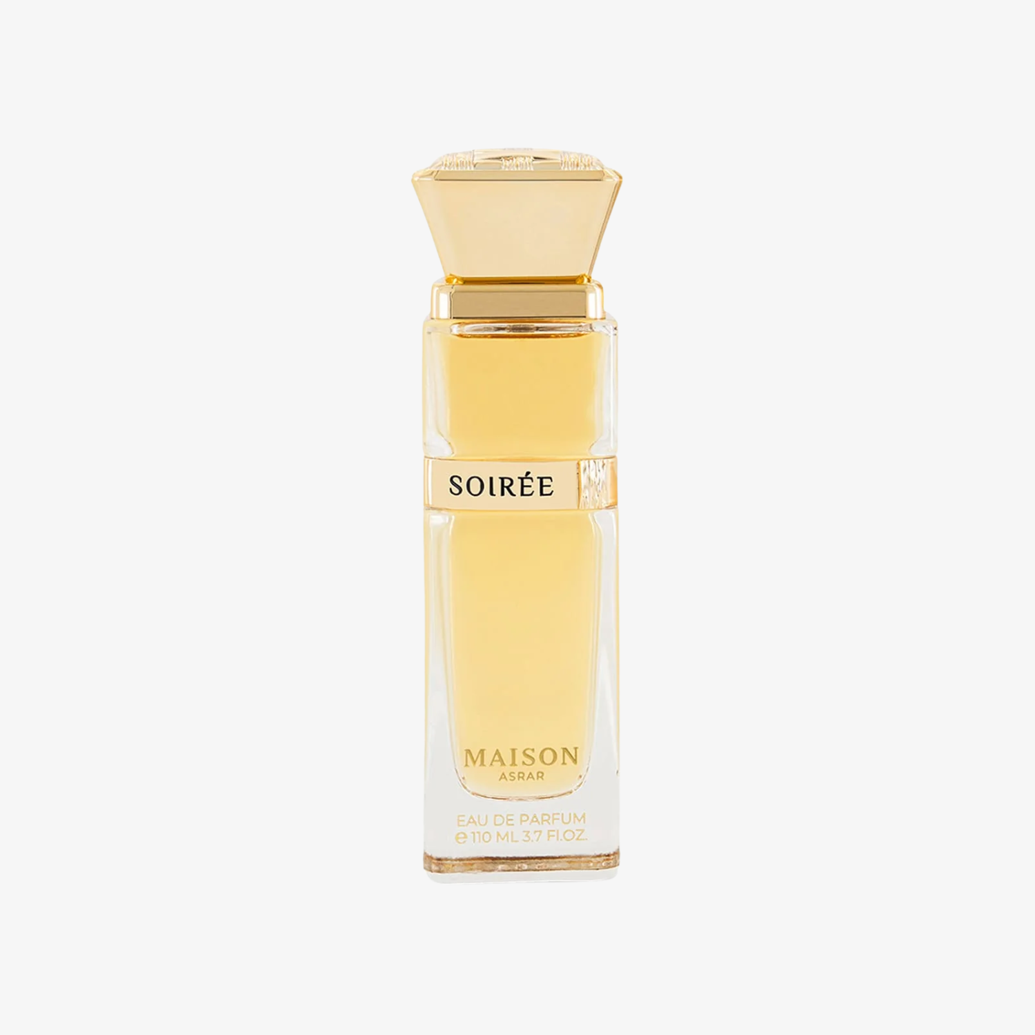 Perfume bottle labeled 'Soirée' by Maison Natan on a white background - Ezenzia