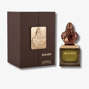 Muharib perfume bottle and packaging on a white background