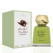 Al Rehab Choco Musk Pistachio Eau de Parfum 100ml (3.4 oz) unisex bottle and box