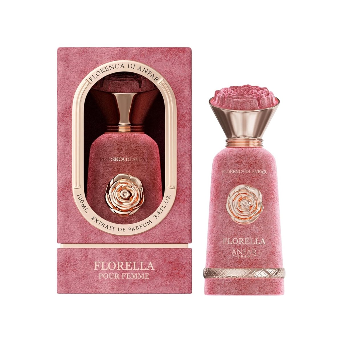 Anfar Florella Extrait De Parfum for Women 100ml 3.4Oz 1950 - Ezenzia
