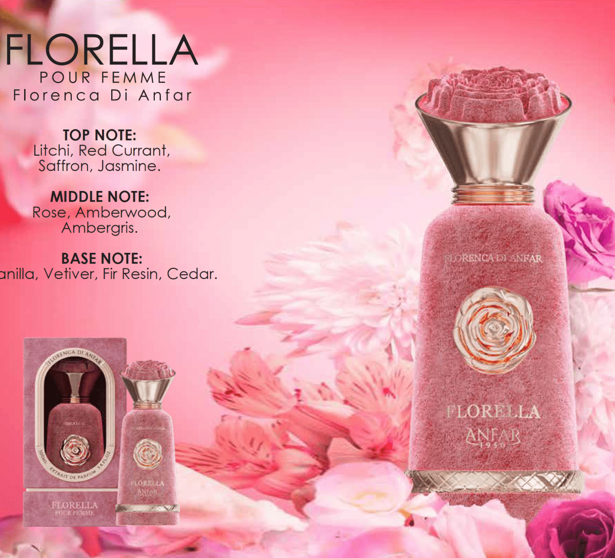 Anfar Florenca Di Anfar Collection (Pack of 4) Extrait De Parfum For Women Gift Set - Ezenzia