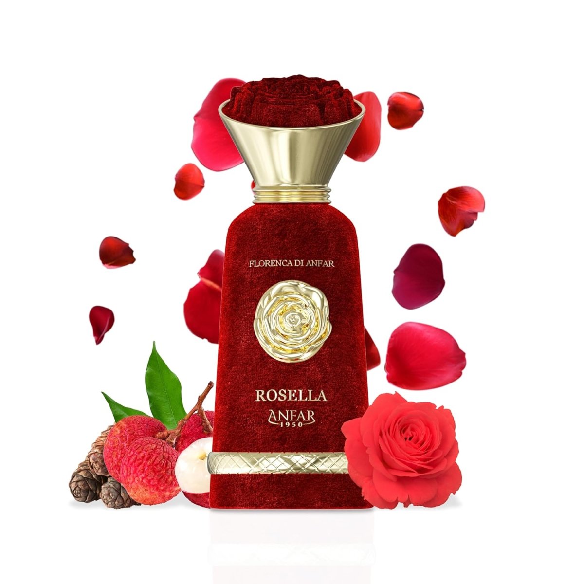 Anfar Rosella Extrait De Parfum for Women 100ml 3.4Oz 1950 - Ezenzia