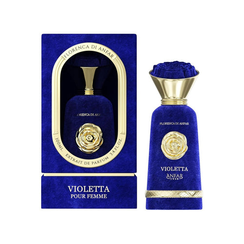 Anfar Violetta Extrait De Parfum for Women 100ml 3.4Oz 1950 - Ezenzia