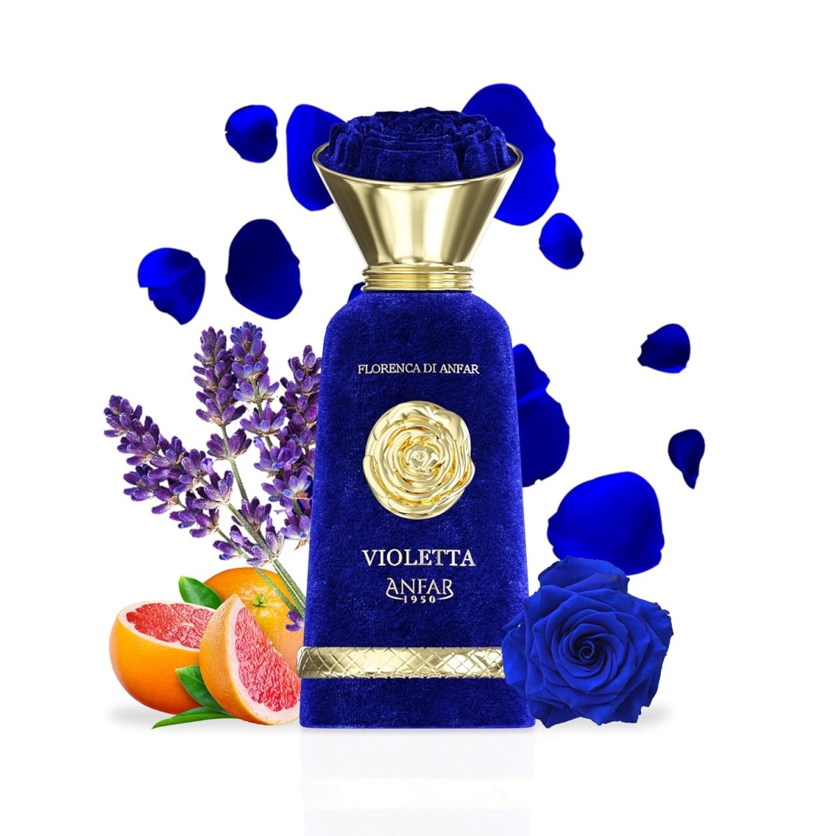 Anfar Violetta Extrait De Parfum for Women 100ml 3.4Oz 1950 - Ezenzia