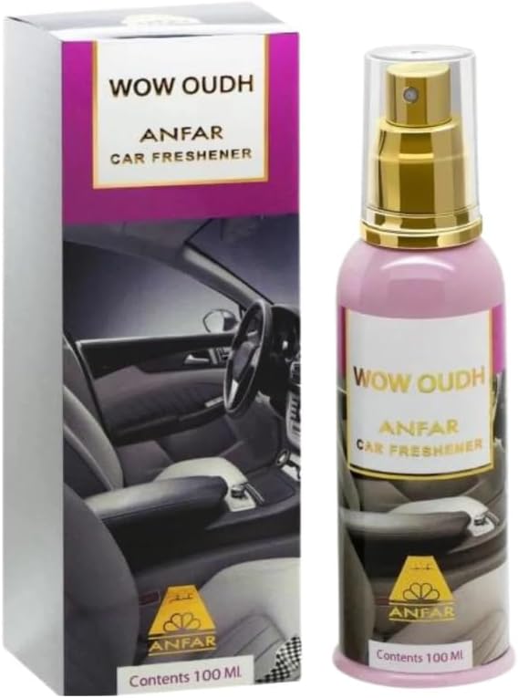Anfar Wow Oudh Premium Car Perfume 100ml Eau De Parfum - Ezenzia