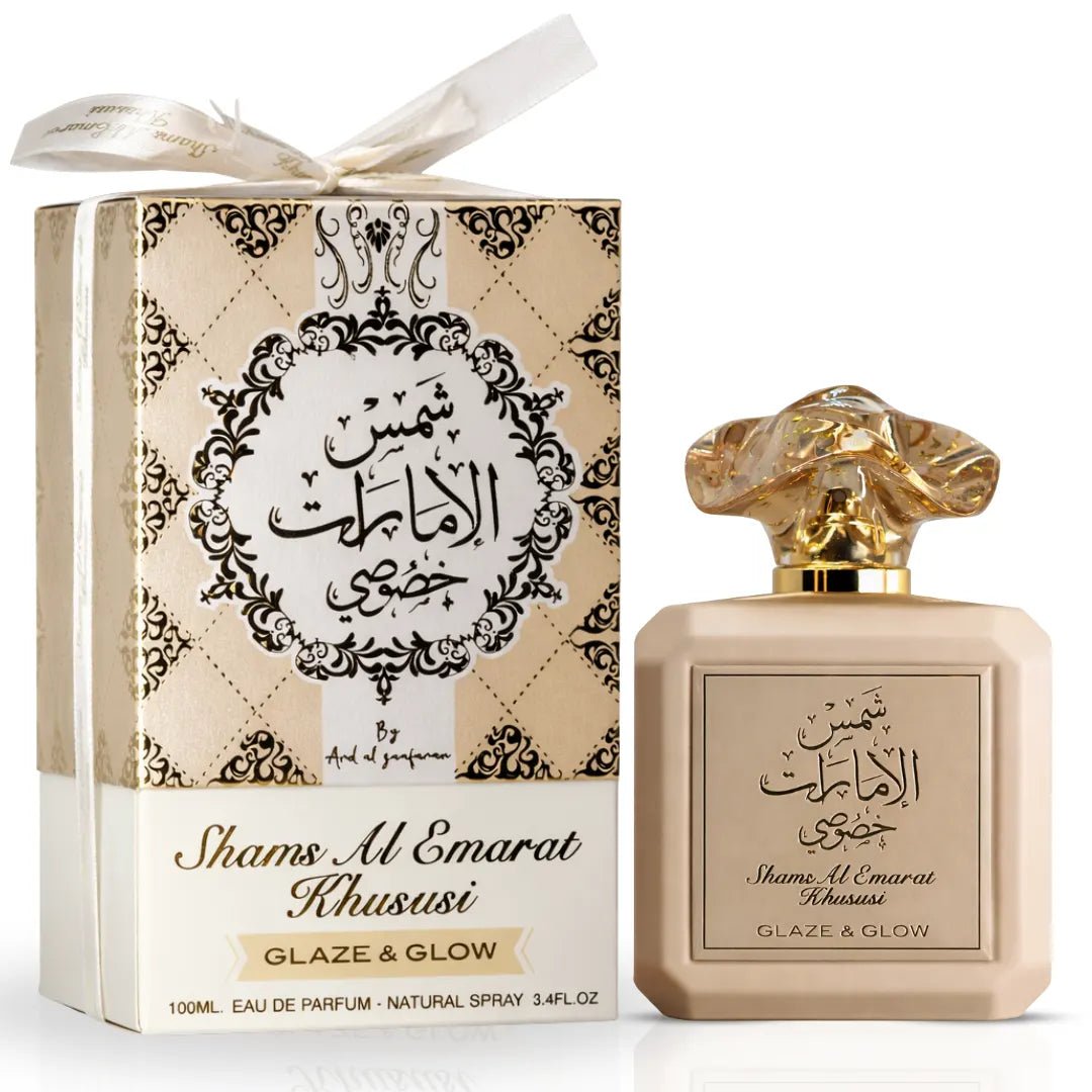 Ard Al Zaafaran Shams Al Emarat Khususi Glaze & Glow EDP 100ml - Ezenzia