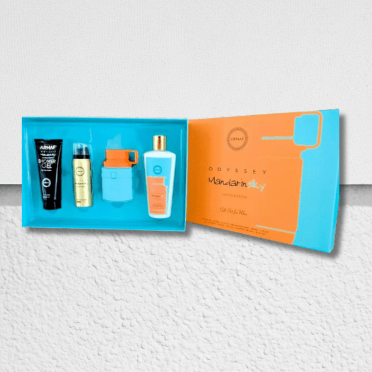 Armaf Odyssey Mandarin Sky Gift Set 4 Pcs 3.4 Oz - Ezenzia