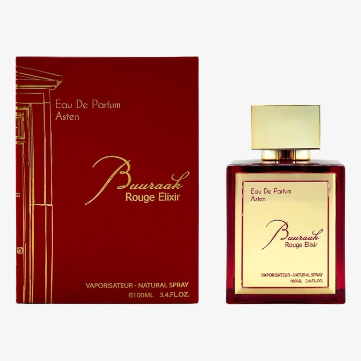 ASTEN Buuraak Rouge Elixir Unisex Spray Eau De Parfum - Ezenzia