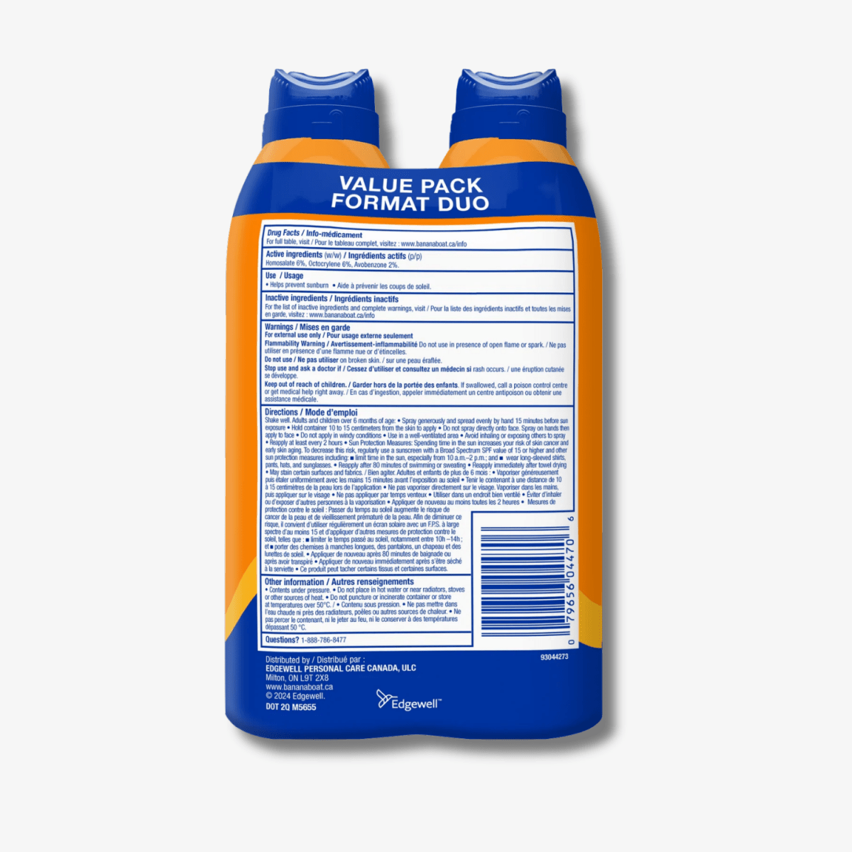 Banana Boat Sport Ultra SPF 30 Pack of 2 - Ezenzia