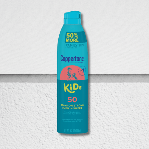 Coppertone Sunscreen Spary Kids SPF 50 Family Size 50% more 8.3oz - Ezenzia