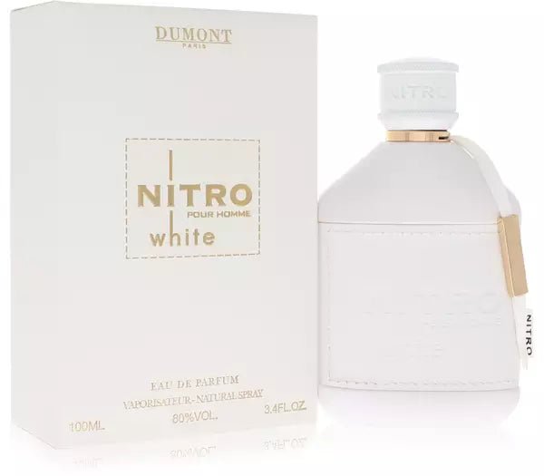 Dumont Nitro White Eau De Parfum 3.4oz for Men - Ezenzia