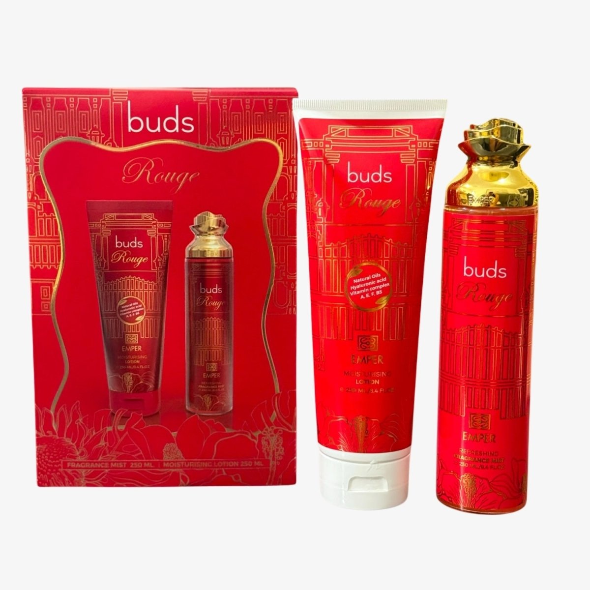 Emper Buds Rouge Gift Set - Ezenzia