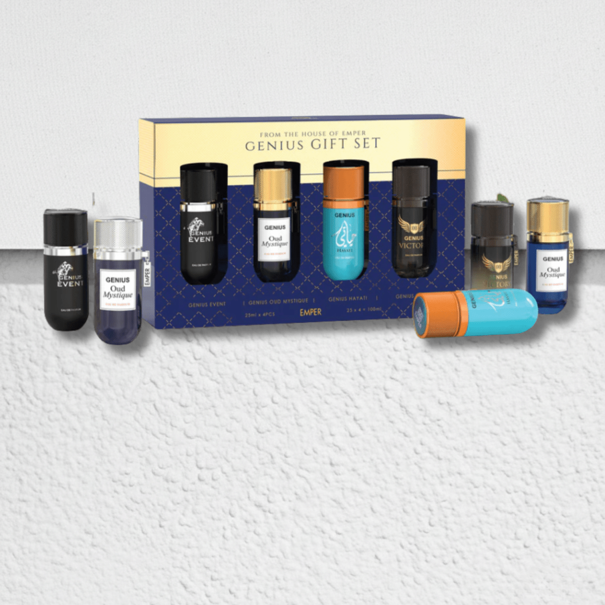 Emper Genius for Men Gift Set 4X25ml - Ezenzia