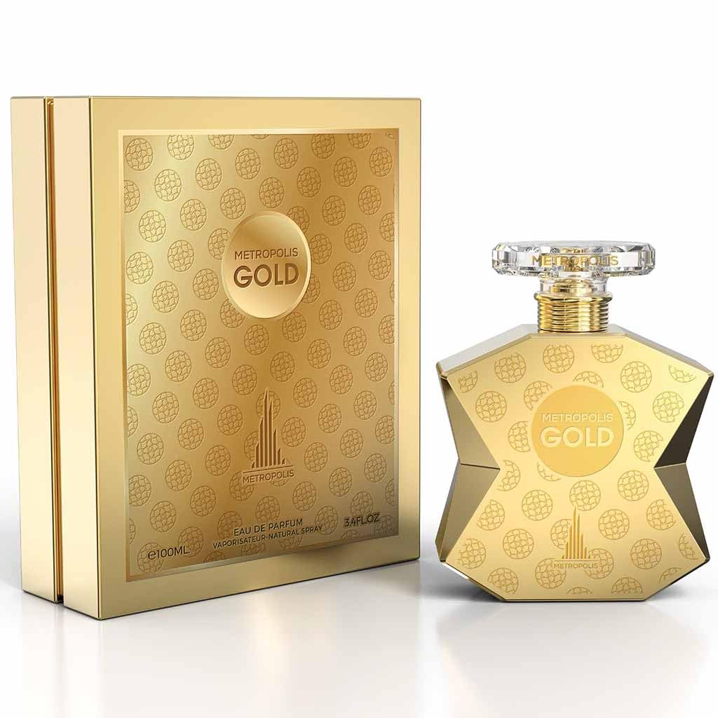 Emper Metropolis Gold Eau De Parfum 3.4oz Unisex - Ezenzia