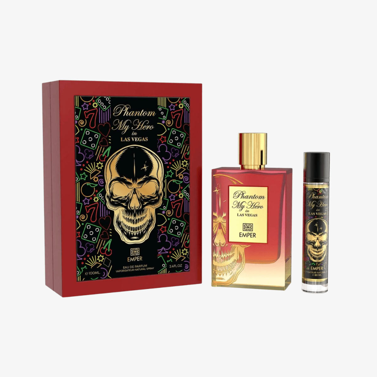 Emper Phantom My Hero In Las Vegas 100ml + 20ml EDP for Men - Ezenzia
