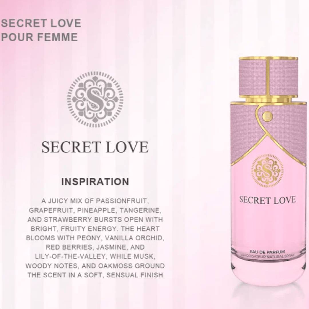 Emper Secret Love Eau De Parfum for Women 100Ml (3.4Oz) - Ezenzia
