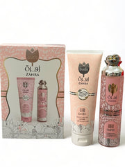 Emper Zahra Buds Gift Set - Fragrance Mist & Moisturizing Lotion (250ml) - Ezenzia