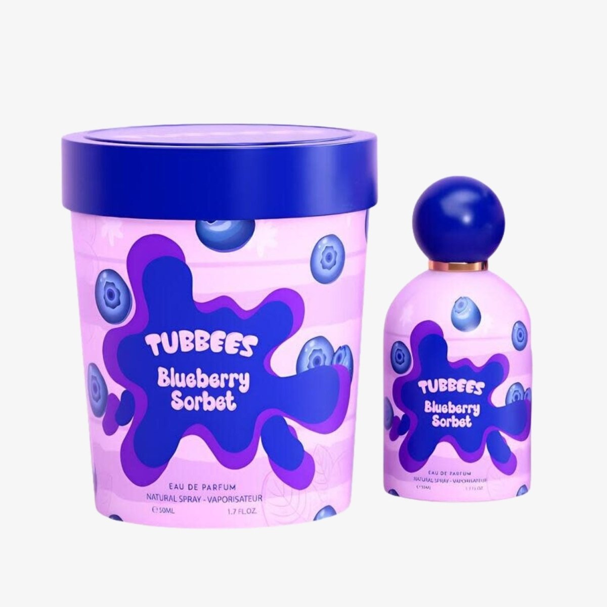 Ezenzia Grandeur Tubbees Blueberry Sorbet Eau De Parfum 1.7oz Unisex - Ezenzia