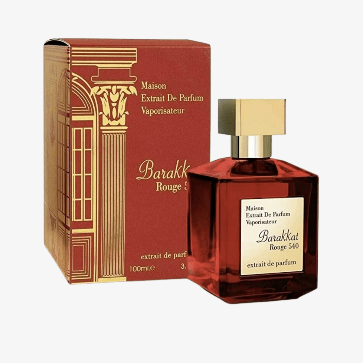 Fragrance World Barakkat Rouge 540 Extrait De Parfum 100ml Unisex - Ezenzia