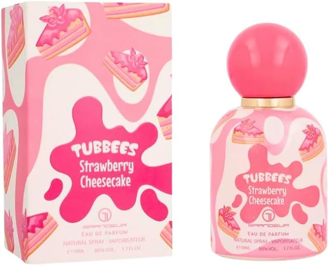 Grandeur Tubbees Strawberry Cheesecake Eau De Parfum - Ezenzia