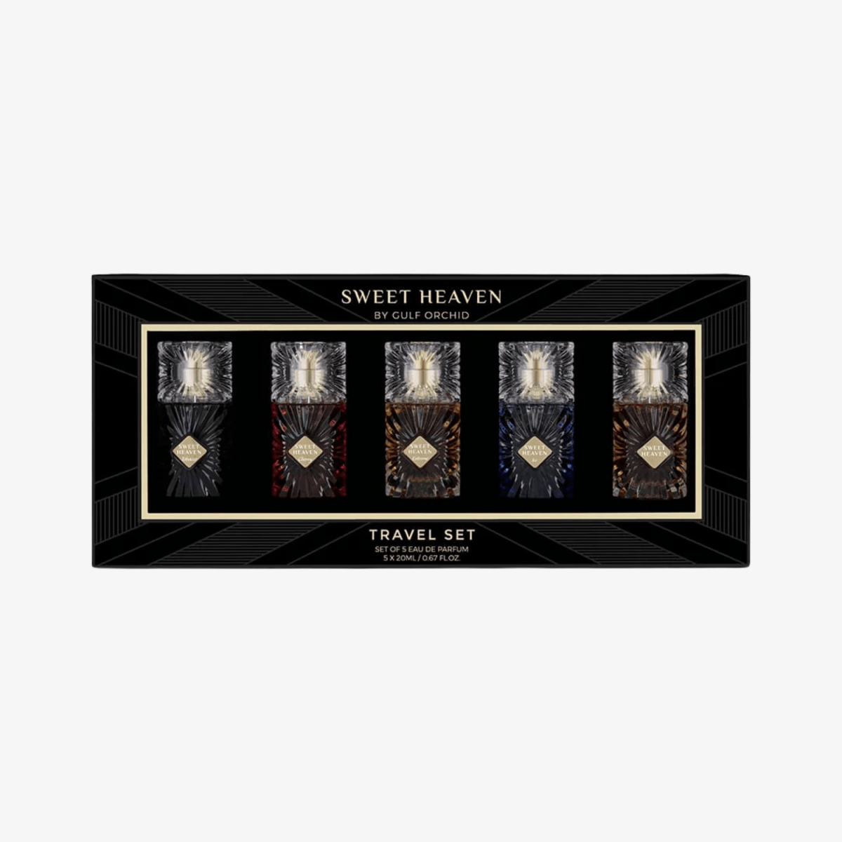 Gulf Orchid Sweet Heaven Travel Set 5x20ml EDP - Ezenzia