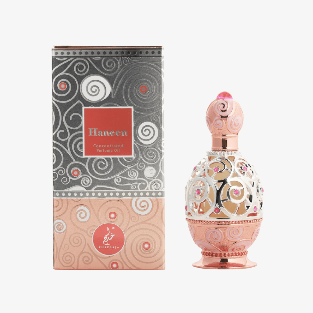 Khadlaj Haneen Rose Gold 20ml Concentrated Perfume Oil - Ezenzia