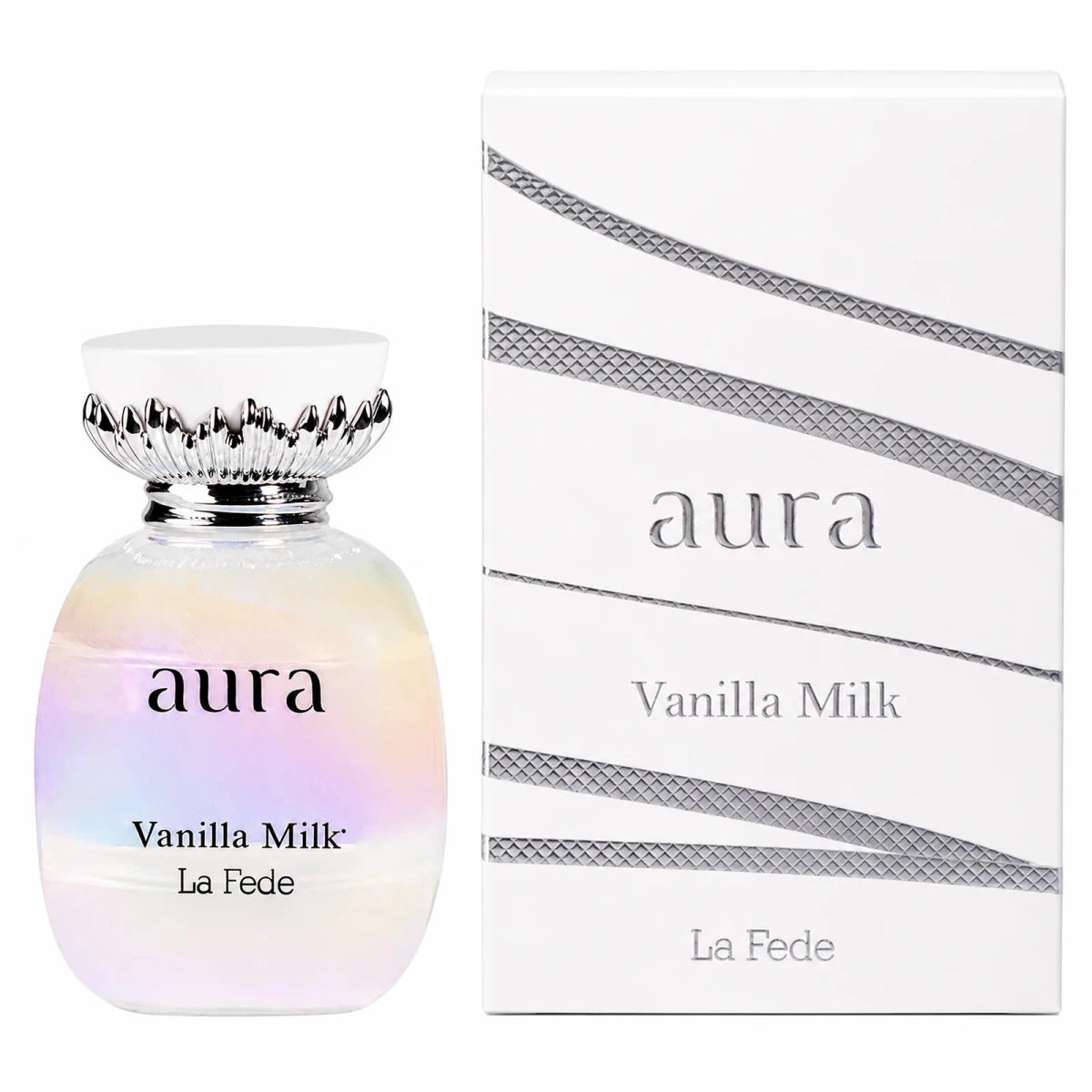 Khadlaj La Fede Aura Vanilla Milk Eau de Parfum for Women 100ml (3.4 oz) - Ezenzia