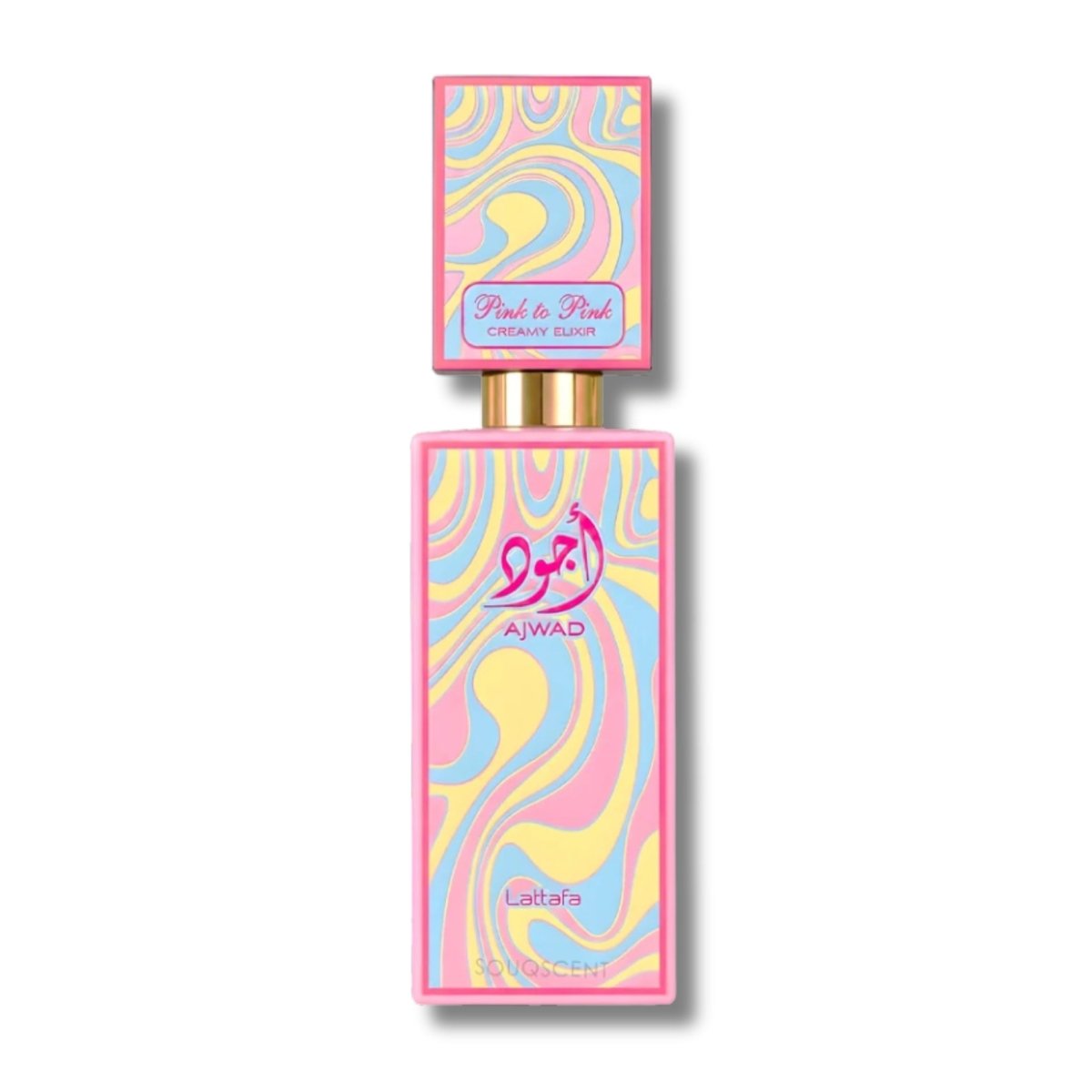 Lattafa Ajwad Pink to Pink Creamy Elixir EDP 60ml for Women - Ezenzia