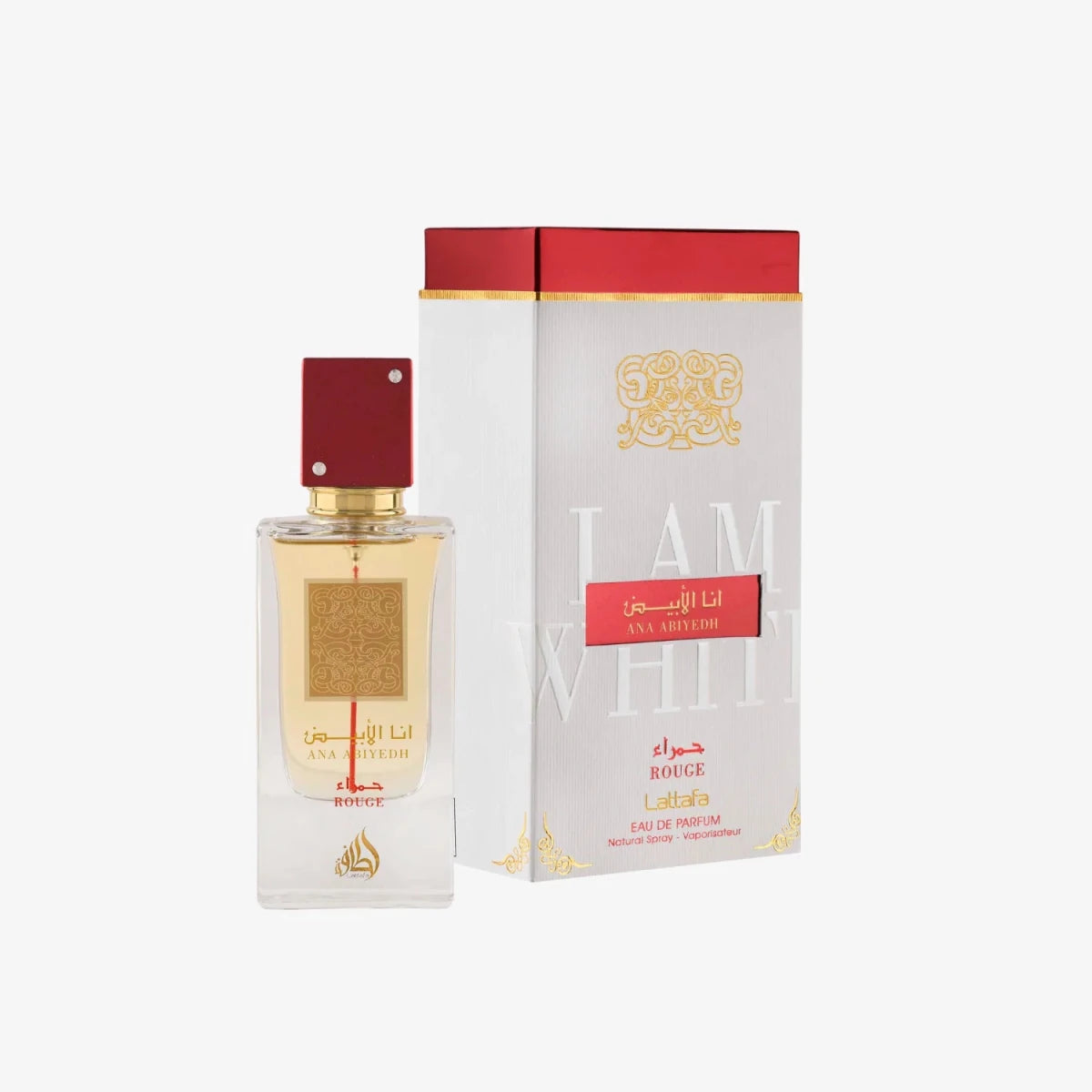 Lattafa Ana Abiyedh Rouge 100ml EDP Unisex - Ezenzia
