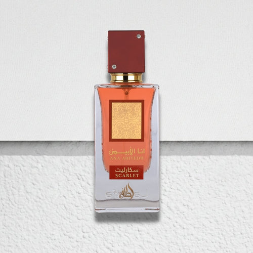 Lattafa Ana Abiyedh Scarlet Eau De Parfum 60ml Unisex - Ezenzia