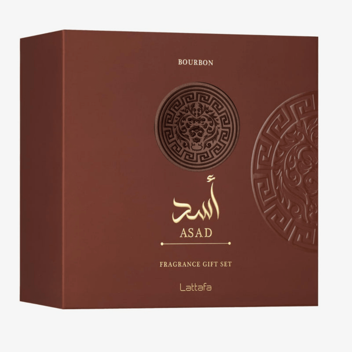 Lattafa Asad Bourbon 3 pcs Giftset Gift Set - Ezenzia