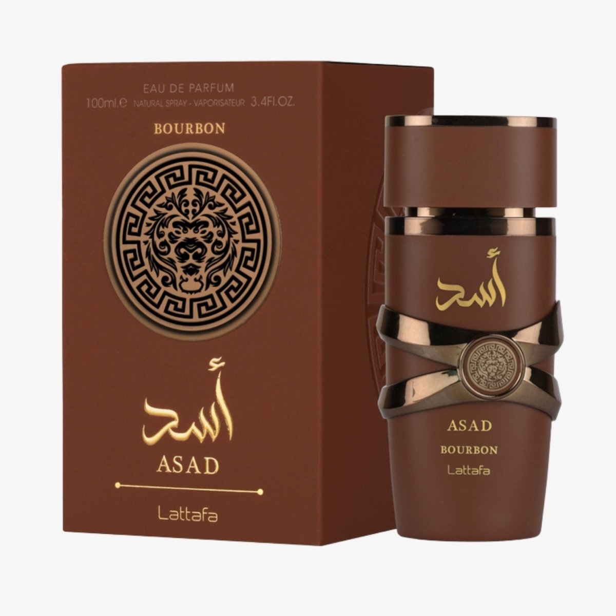 Lattafa Asad Bourbon Gift Set - Ezenzia