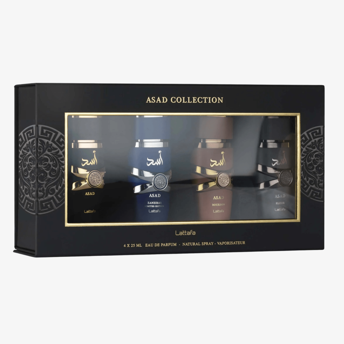 Lattafa Asad Collection 4x25ml Eau de Parfum - Ezenzia