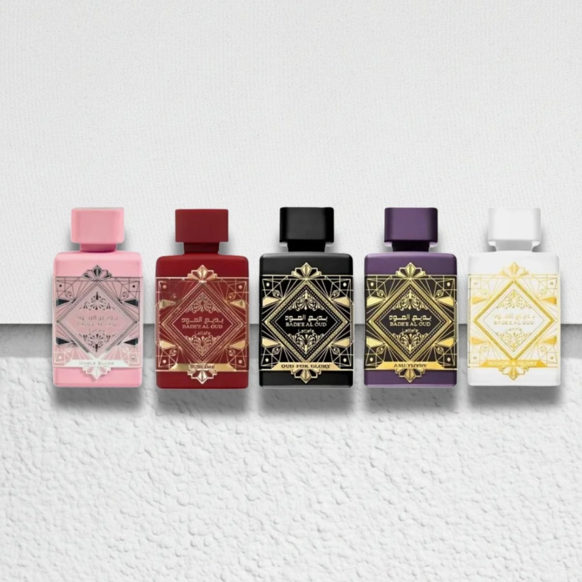 Lattafa Badee Al Oud Collection 5 x 5ml EDP Gift Set - Ezenzia