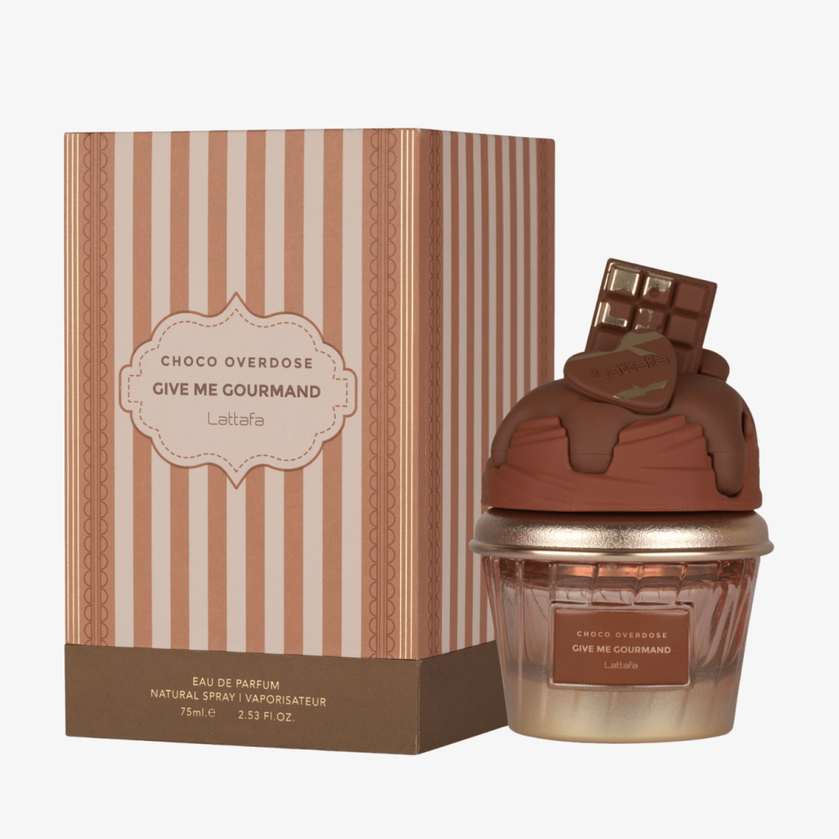 Lattafa Give Me Gourmand Choco Overdose EDP 75ml - Ezenzia