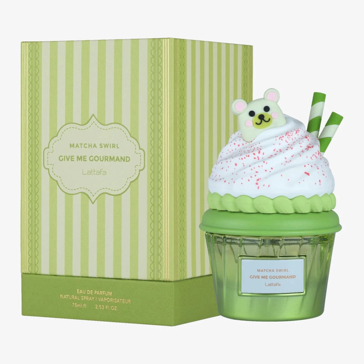 Lattafa Give Me Gourmand Matcha Swirl Eau de Parfum 75ml (2.5 oz) for Women - Ezenzia