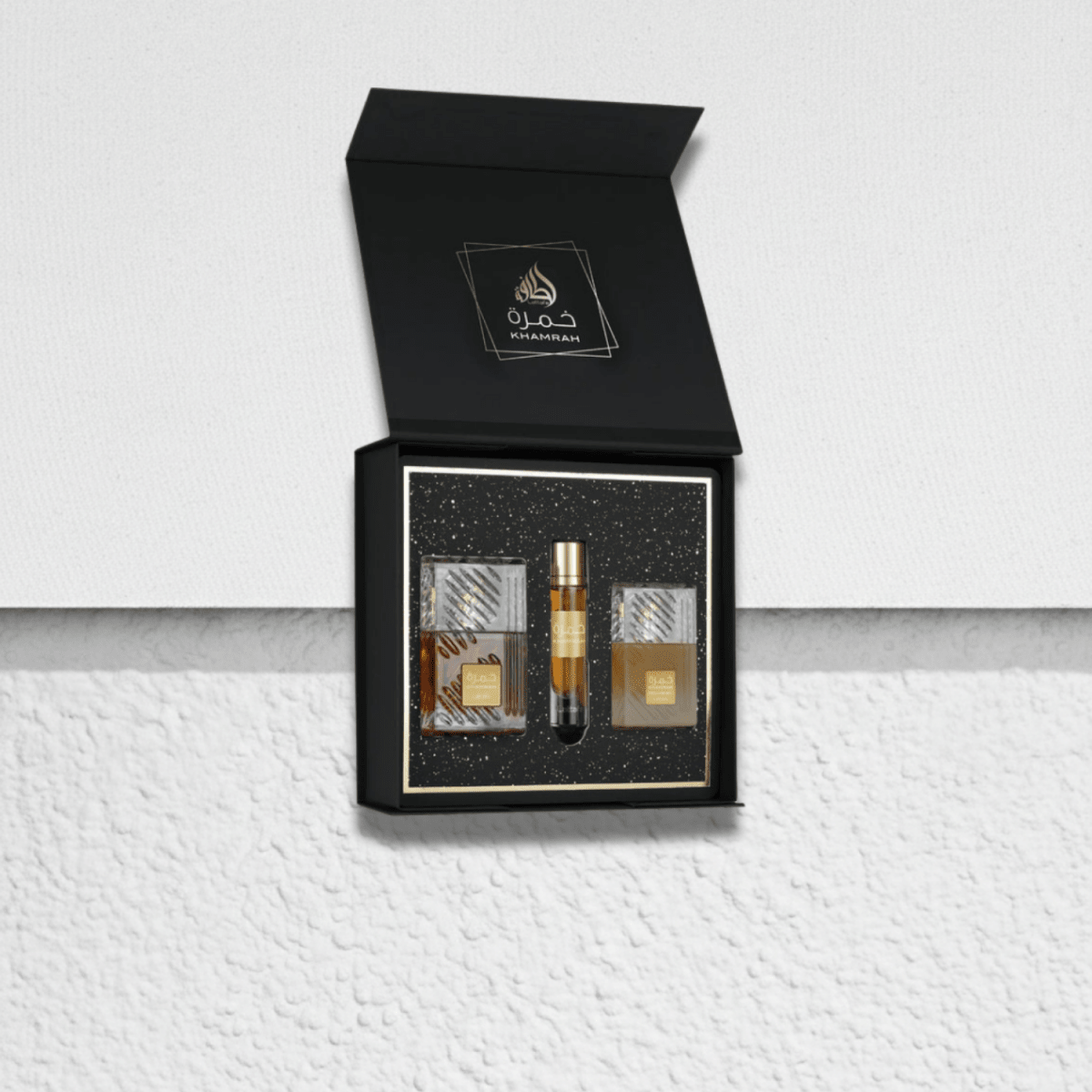 Lattafa Khamrah 3pcs Gift Set - Ezenzia