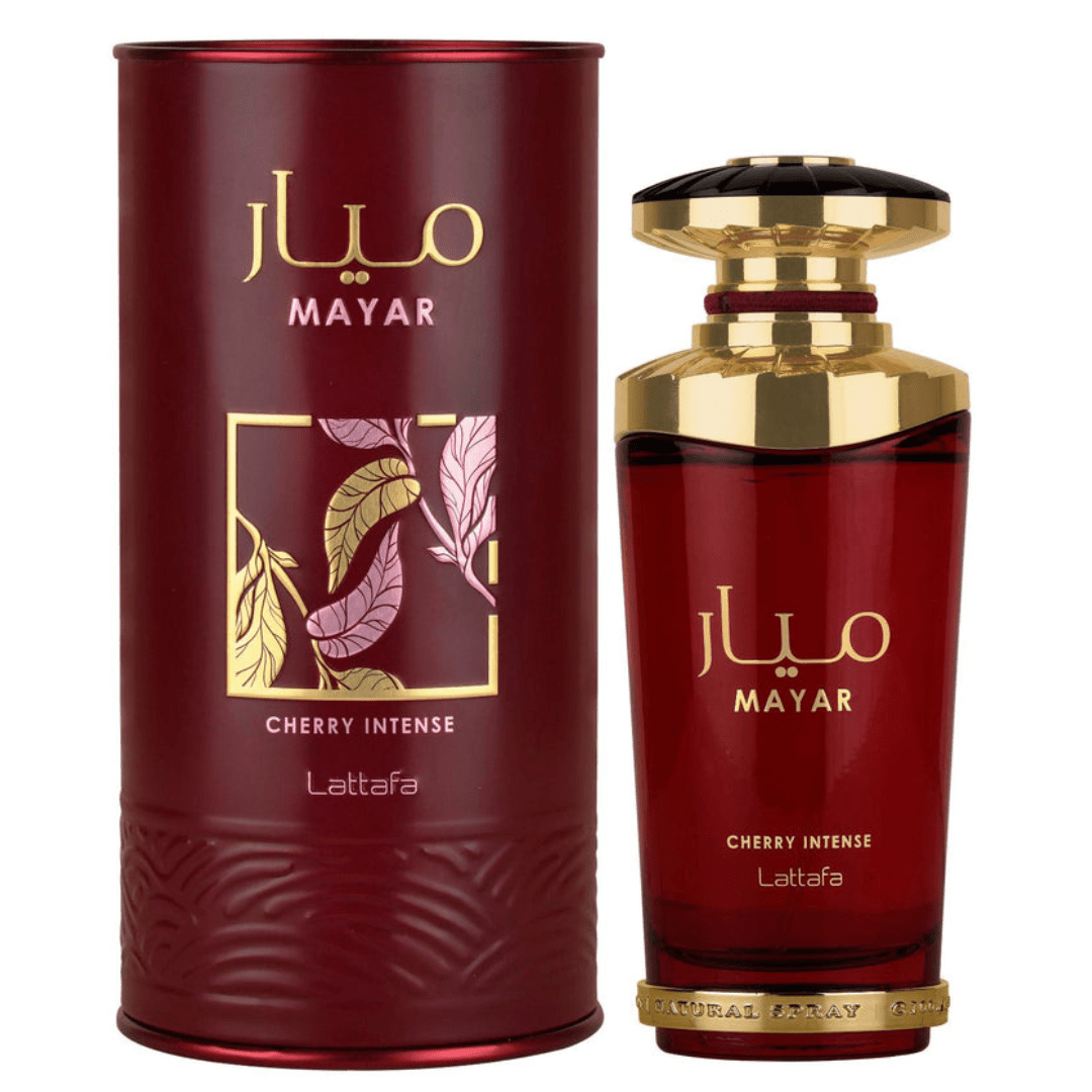 Lattafa Mayar Cherry Intense EDP for Women 100Ml (3.4Oz) Gift Set - Ezenzia