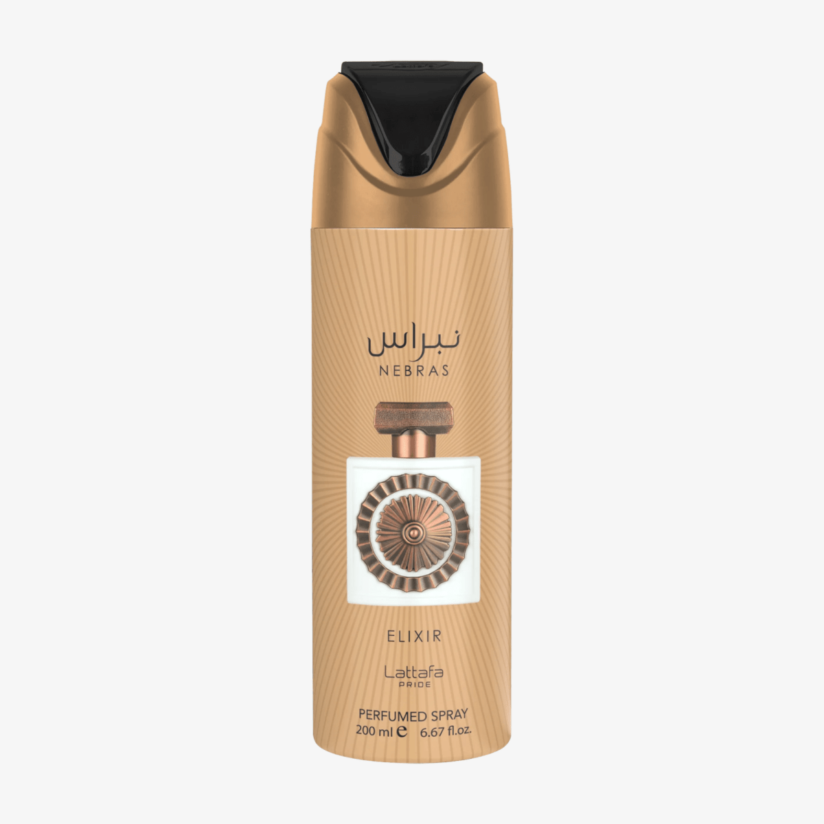 Lattafa Nebras Elixir 200ml Perfumed Spray (Deo) - Ezenzia