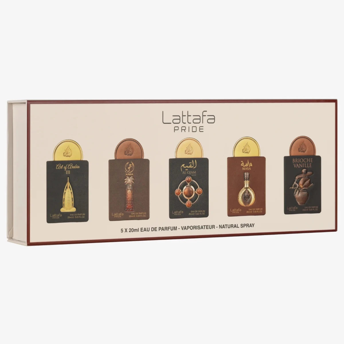 Lattafa Pride Fragrance Discovery Set 3 5x20ml - Ezenzia