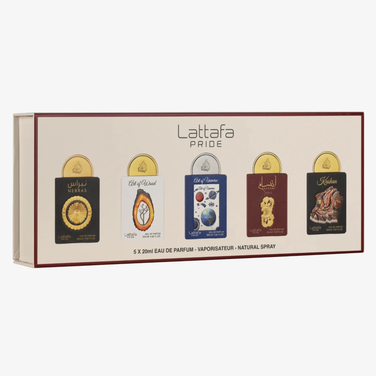 Lattafa Pride Fragrance Discovery Set 4 5x20ml - Ezenzia