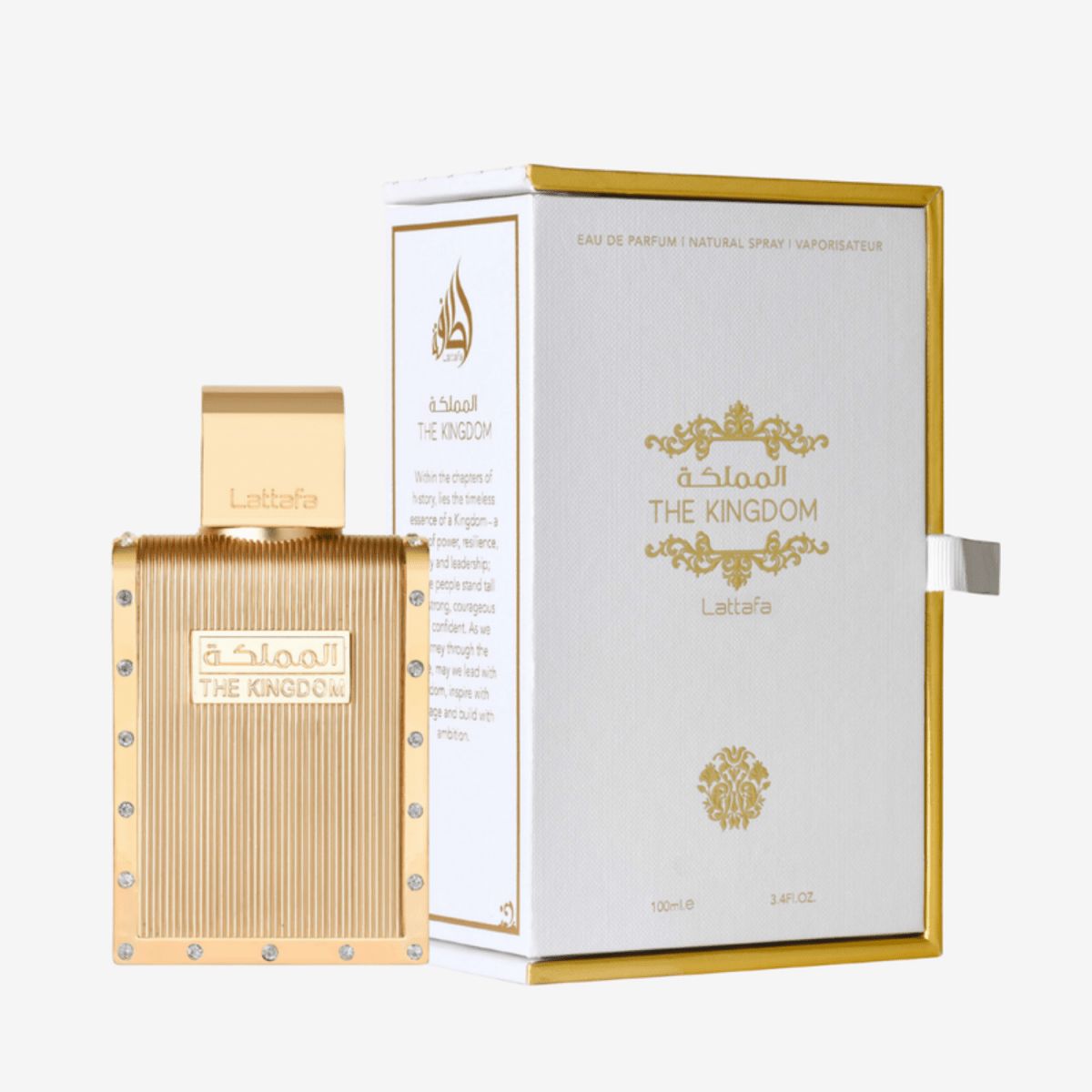 Lattafa The Kingdom Men Eau De Parfum 100ml - Ezenzia
